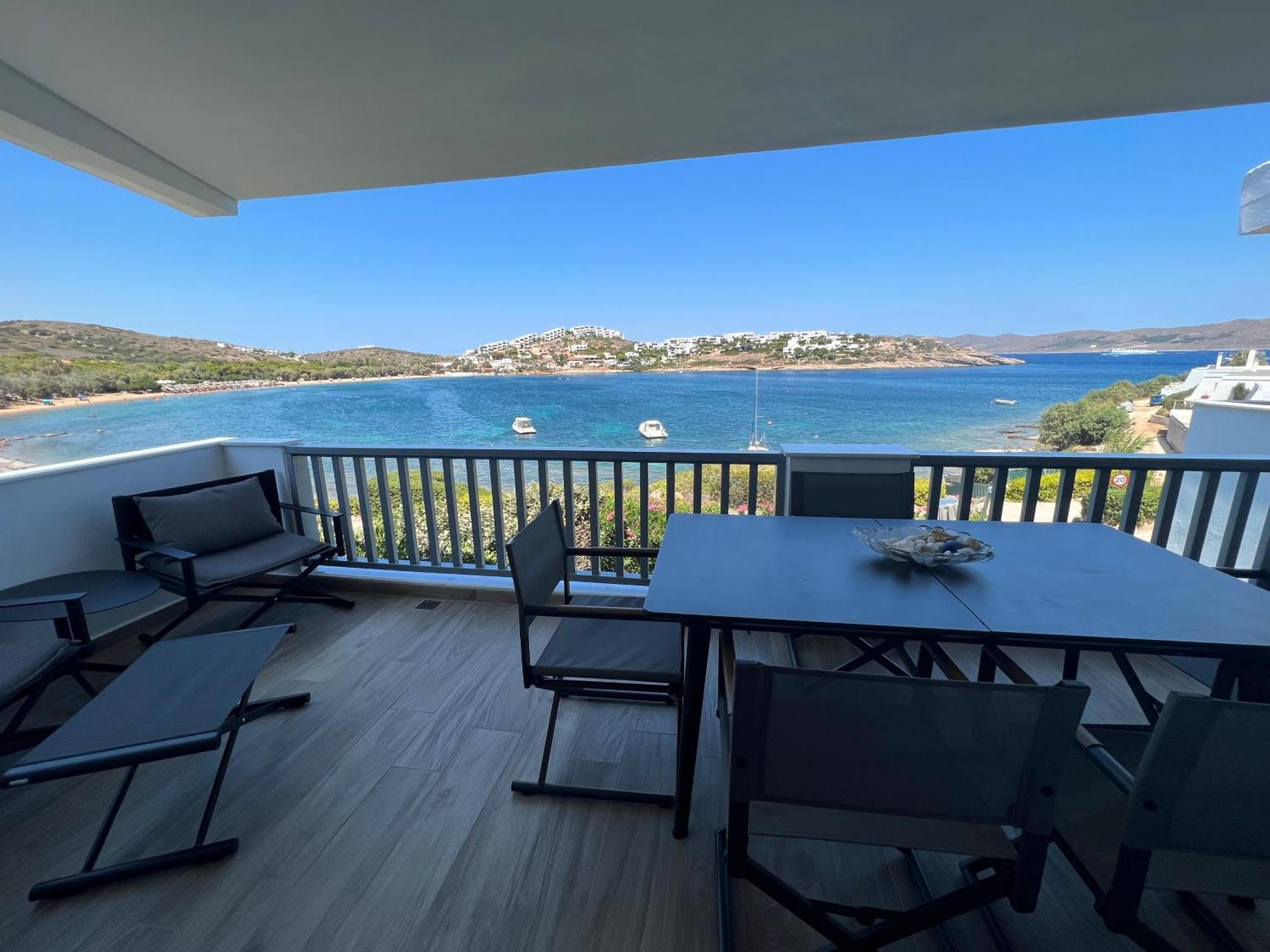 סוניו Sounio - Waterfront Luxury Spa Villa Pounta Zeza 170 Sqm On Private Beach מראה חיצוני תמונה