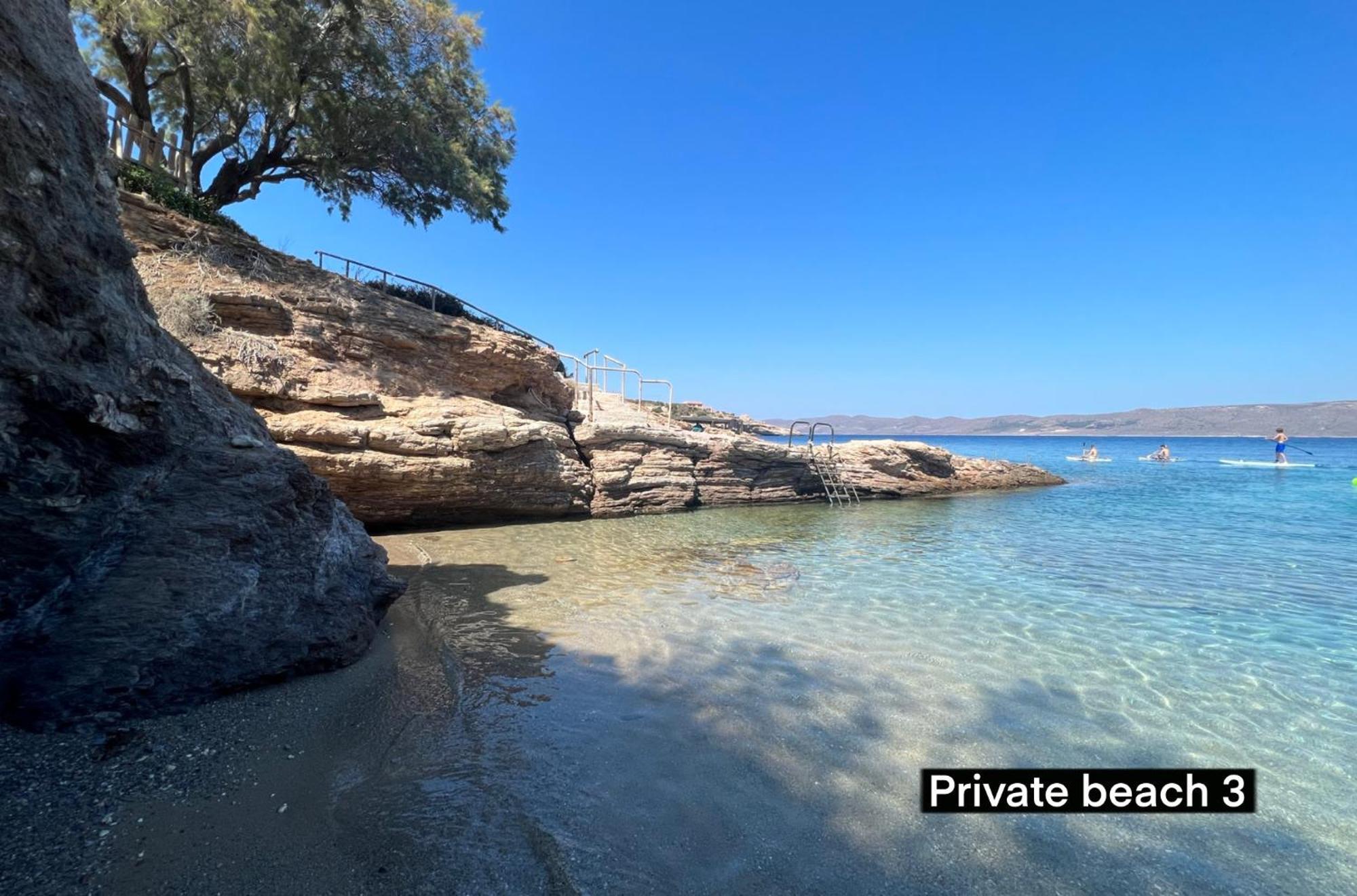 סוניו Sounio - Waterfront Luxury Spa Villa Pounta Zeza 170 Sqm On Private Beach מראה חיצוני תמונה